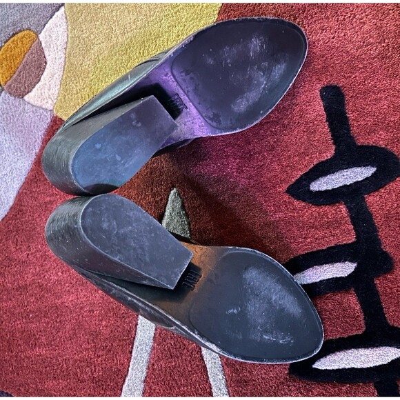 *NEW* Frye Distressed Serena Mule in Black Sz 8 - Picture 9 of 11